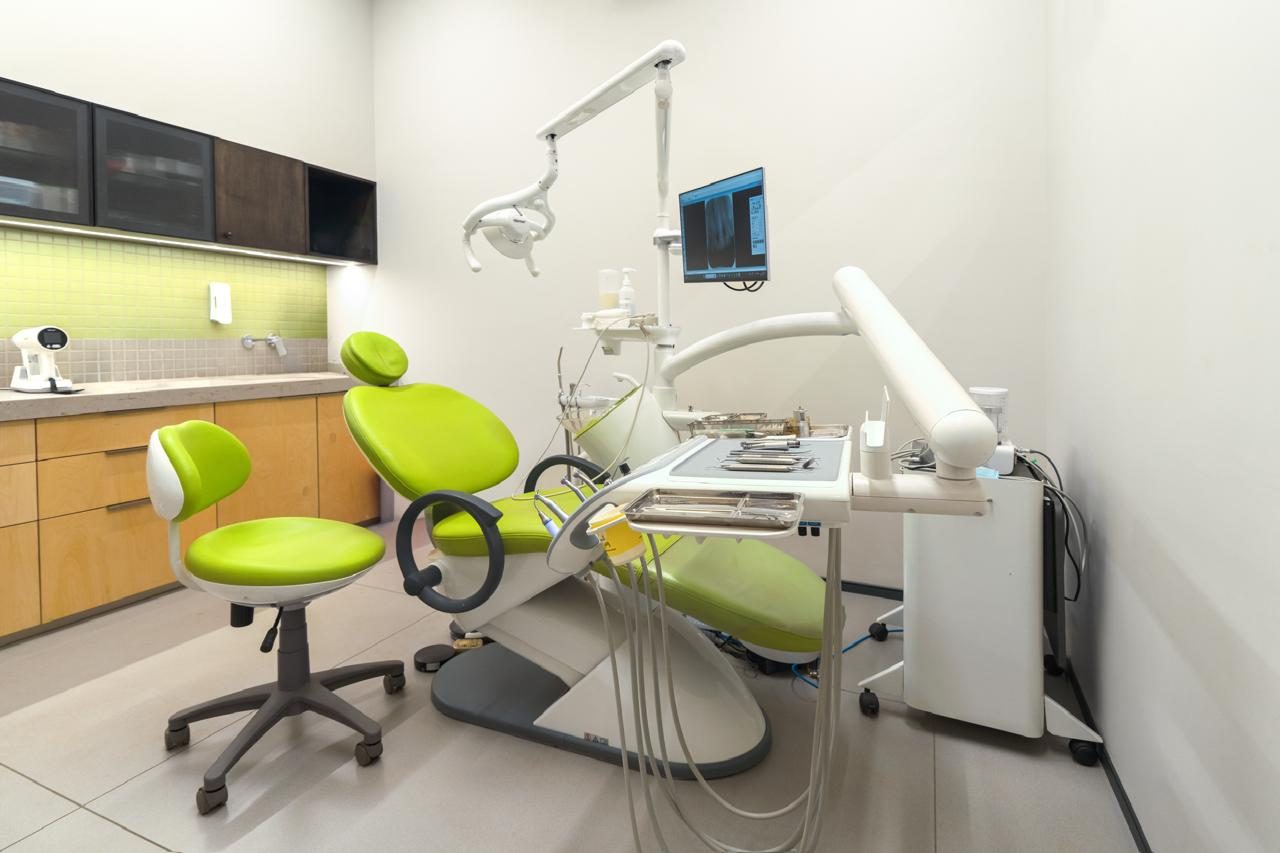Fully equipped treatment room