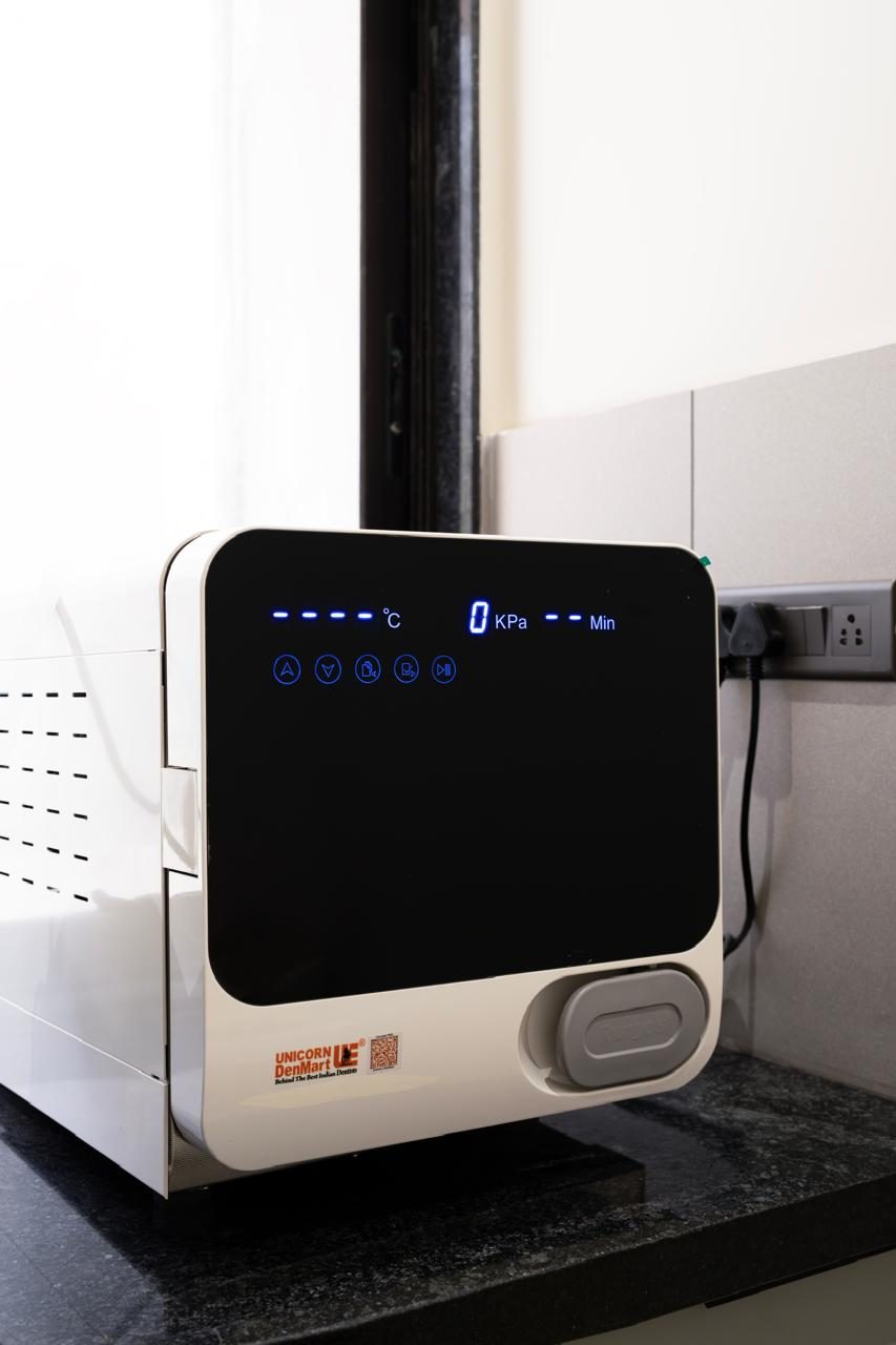 Autoclave sterilization unit control panel
